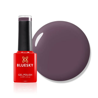 Bluesky Gel Polish Mini - Mulberry - BP07 bottle and colour swatch