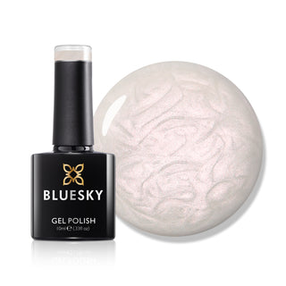 Bluesky Gel Polish - EFFORTLESS GRACE - BPR03 bottle and colour swatch