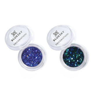 Bluesky Glitter Duo - Nail Art