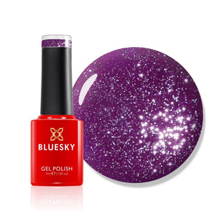 Bluesky Gel Polish Mini - Mulled Wine - CS29 bottle and colour swatch