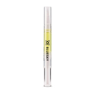 Bluesky Cuticle Oil Pen - 1.6g bottle and colour swatch