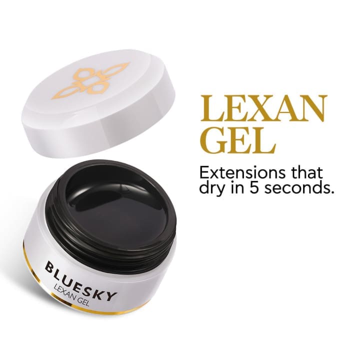 Bluesky Lexan Gel 15g Five Second Cure Nail Extensions