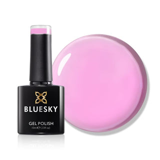 Bluesky Gel Polish - MEET ME ON THE DANCEFLOOR - GLAZE 04 bottle and colour swatch