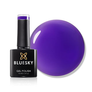 Bluesky Gel Polish - GROOVE ON OVER - GLAZE 06 bottle and colour swatch