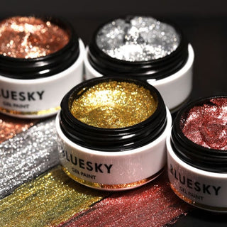 Bluesky Metallic Sparkle Gel Paint Trio product image