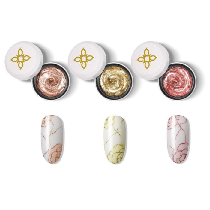 Bluesky Metallic Sparkle Gel Paint Trio Bluesky Cosmetics