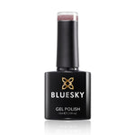 Bluesky Nude Pink Chill Out Gel Polish with fine glitter bottle