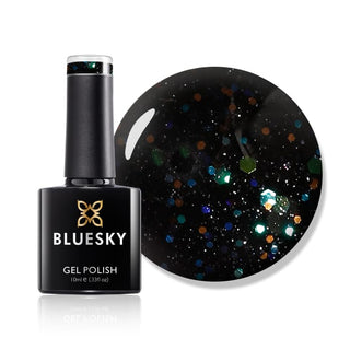 Bluesky Gel Polish - BLACK WITH RAINBOW - LT123 - Gel Polish