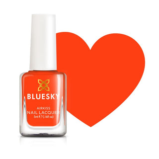 Bluesky Kids Airkiss Nail Polish - Zap bottle and colour swatch