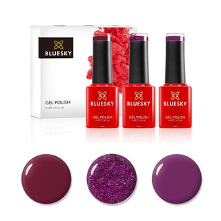 Bluesky Mini Trio Set Vampy Reds - 5ml