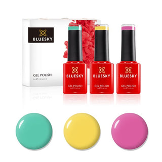 Bluesky Gel Polish Dance Your Way Spring Collection - Mini Trio Set - Brights - 5ml