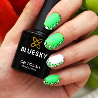 Bluesky Gel Polish - APPLE GREEN - Neon10