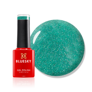 Bluesky Gel Polish Mini - Seabed - PCH40 bottle and colour swatch