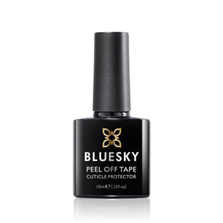 Peel Off Tape Cuticle Protector Bluesky bottle. 