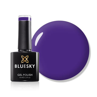 Bluesky Gel Polish - POWERFUL GLOW - AW1811 bottle and colour swatch