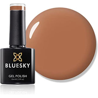 Bluesky Gel Polish - SS2009 - Choco Break bottle and colour swatch