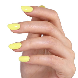 Bluesky It's Time For You pastel yellow gel nail polish