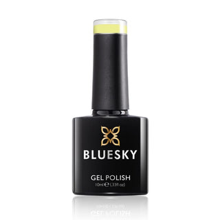 Bluesky It's Time For You pastel yellow gel nail polish