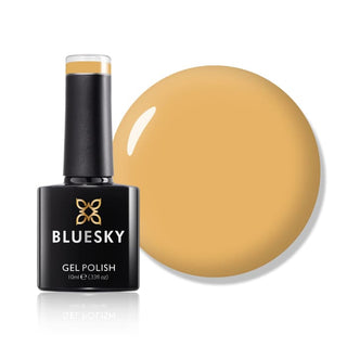 Bluesky I Run This Show orange gel nail polish