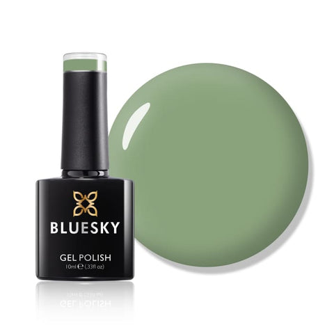 Bluesky All About Me SS2211 Khaki Green gel nail polish