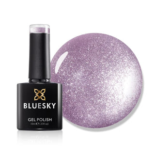 Bluesky 5D Cat Eye Gel - QUEEN MARY - SW06 bottle and colour swatch