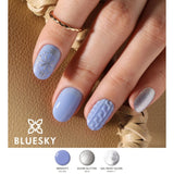 Serenity Gel Polish, Blue Gel Polish, Light Blue Nails