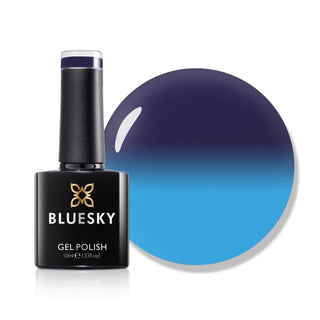 Bluesky Temperature Changing Gel Polish - CHEEKY V - TC048 bottle and colour swatch