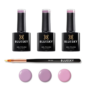 Bluesky Nail Art Kit - Nude Pinks (10ml) - Gel Polish