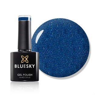 Bluesky Gel Polish - VIP07 - Skinny Dip bottle and colour swatch