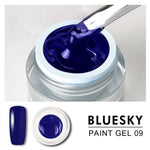Bluesky Gel Paint - BLUE - #DK09 - Gel Paint