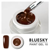 Bluesky Gel Paint - BROWN - #DK10 - Gel Paint