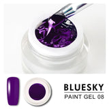 Bluesky Gel Paint - PURPLE - #DK08 - Gel Paint