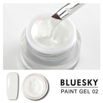 Bluesky Gel Paint - WHITE - #DK02 - Gel Paint