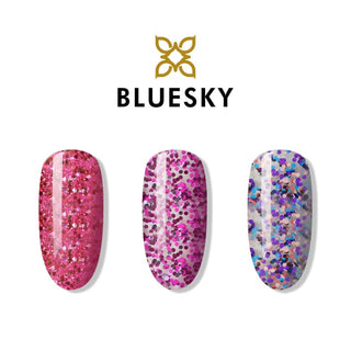 Bluesky Mini Glitters Trio - 5ml - Gel Polish