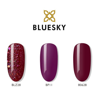 Bluesky Gel Polish Winter Reds Trio 5ml