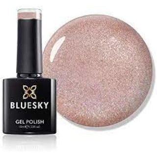 Bluesky Gel Polish - CH03 - Wish Upon A Star bottle and colour swatch