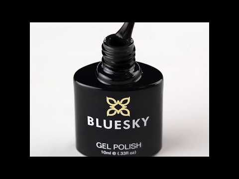 Bluesky Gel Polish - JET BLACK - A021