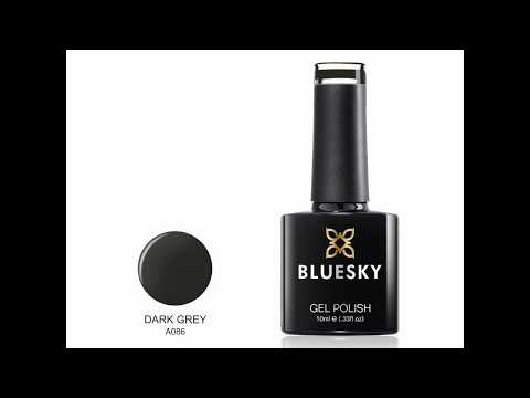 Bluesky Gel Polish - DARK GREY - A086